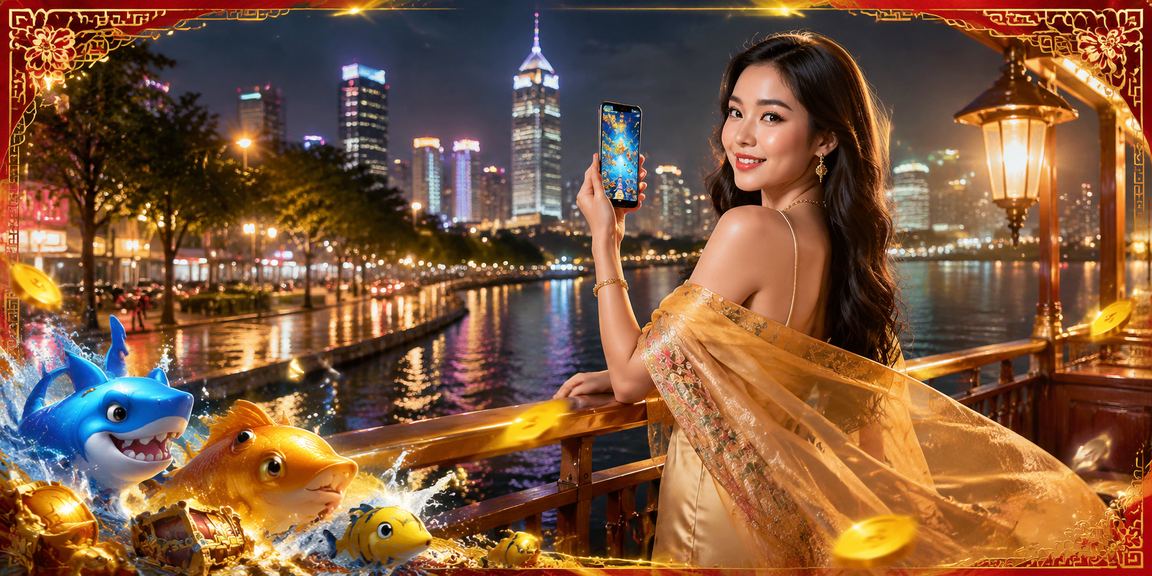 Người dùng tại TP.HCM thử trò chơi bắn cá trên điện thoại trong buổi chiều tối